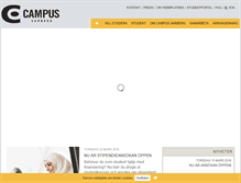 Tablet Screenshot of campus.varberg.se